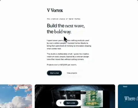 AI Designer Portfolio