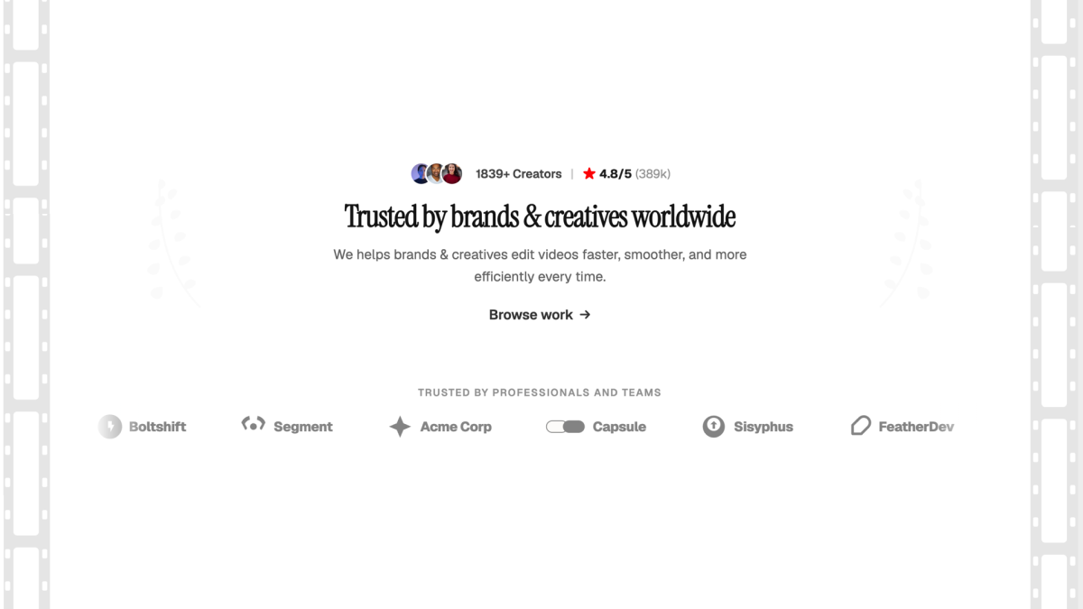 Social Proof - Trimora