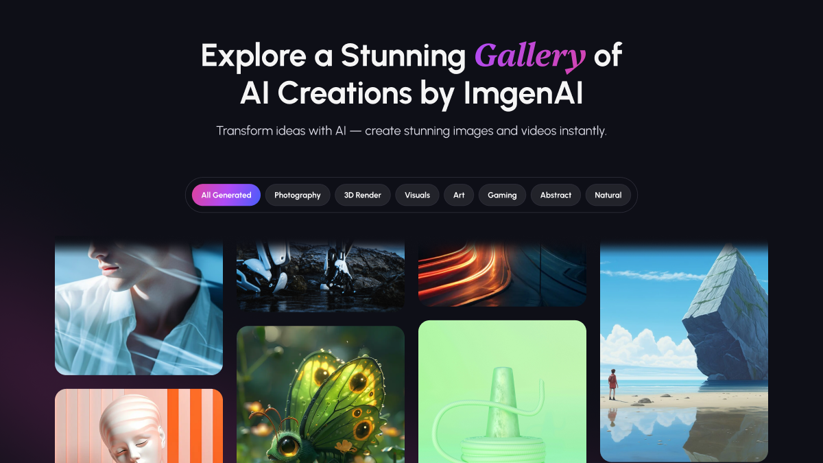 Gallary - ImgenAI
