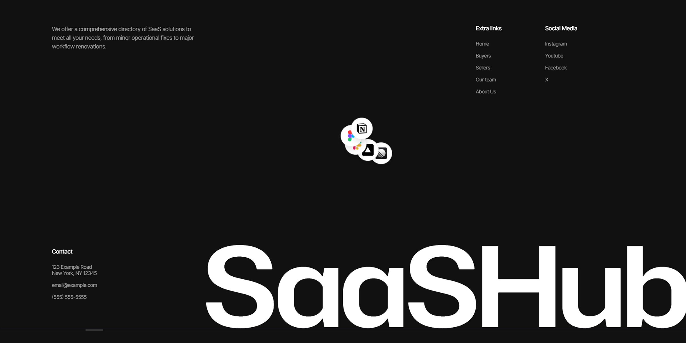 Footer - SaaSHub