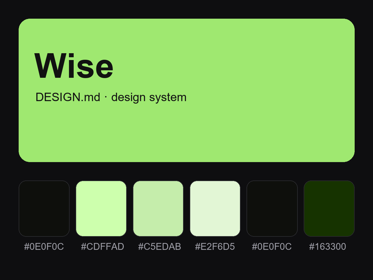 Wise Style Design System (DESIGN.md)