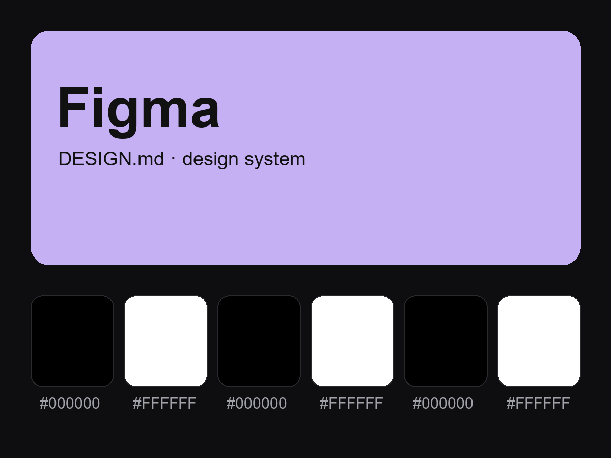 Figma Style Design System (DESIGN.md)