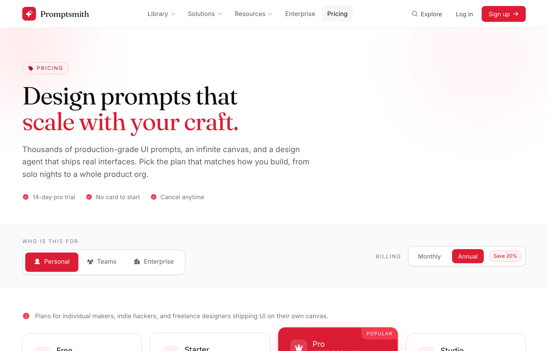 Editorial Crimson Dev-Tool Pricing