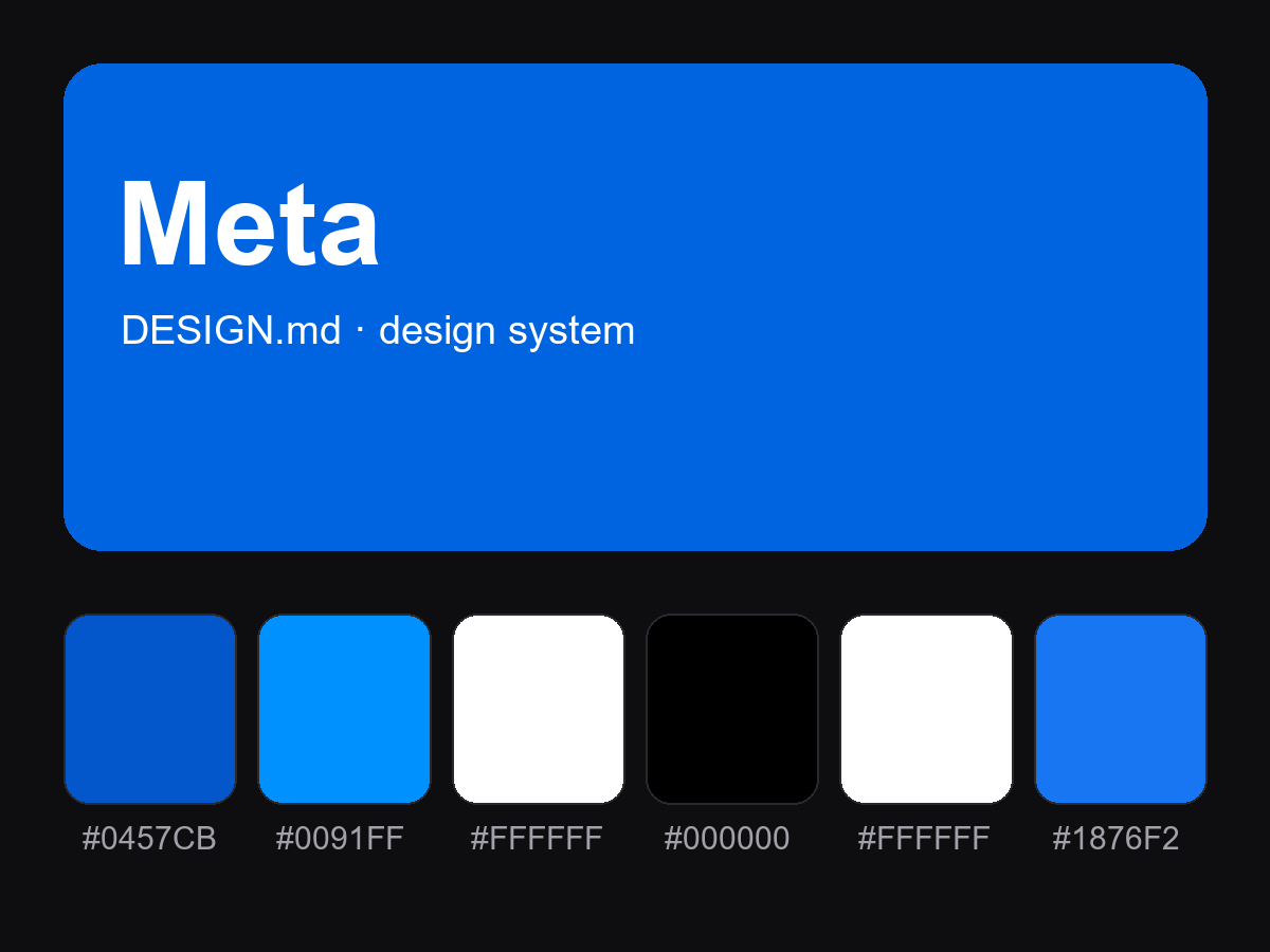 Meta Style Design System (DESIGN.md)