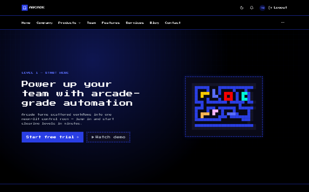 Pacman Style Design Skill (DESIGN.md + SKILL.md)