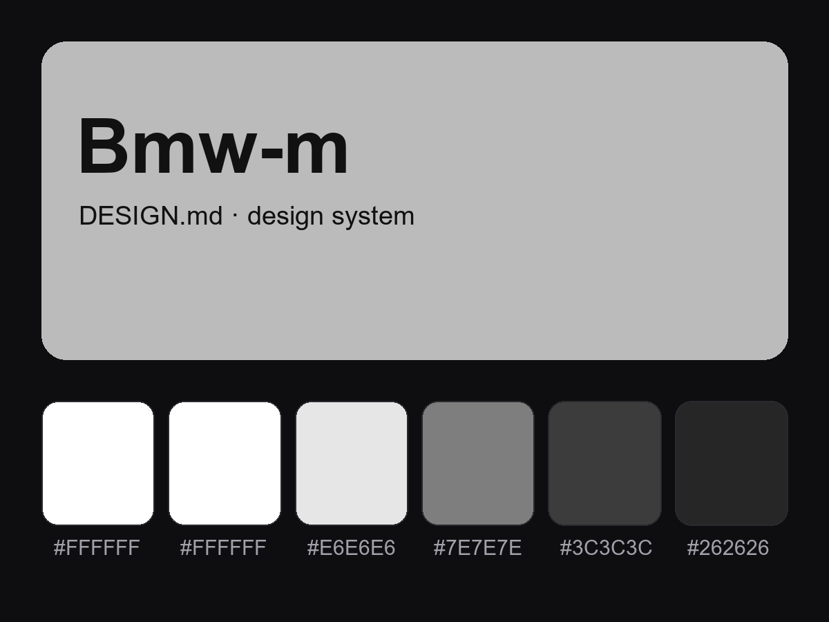 Bmw-m Style Design System (DESIGN.md)