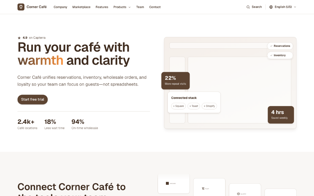 Cafe Style Design Skill (DESIGN.md + SKILL.md)