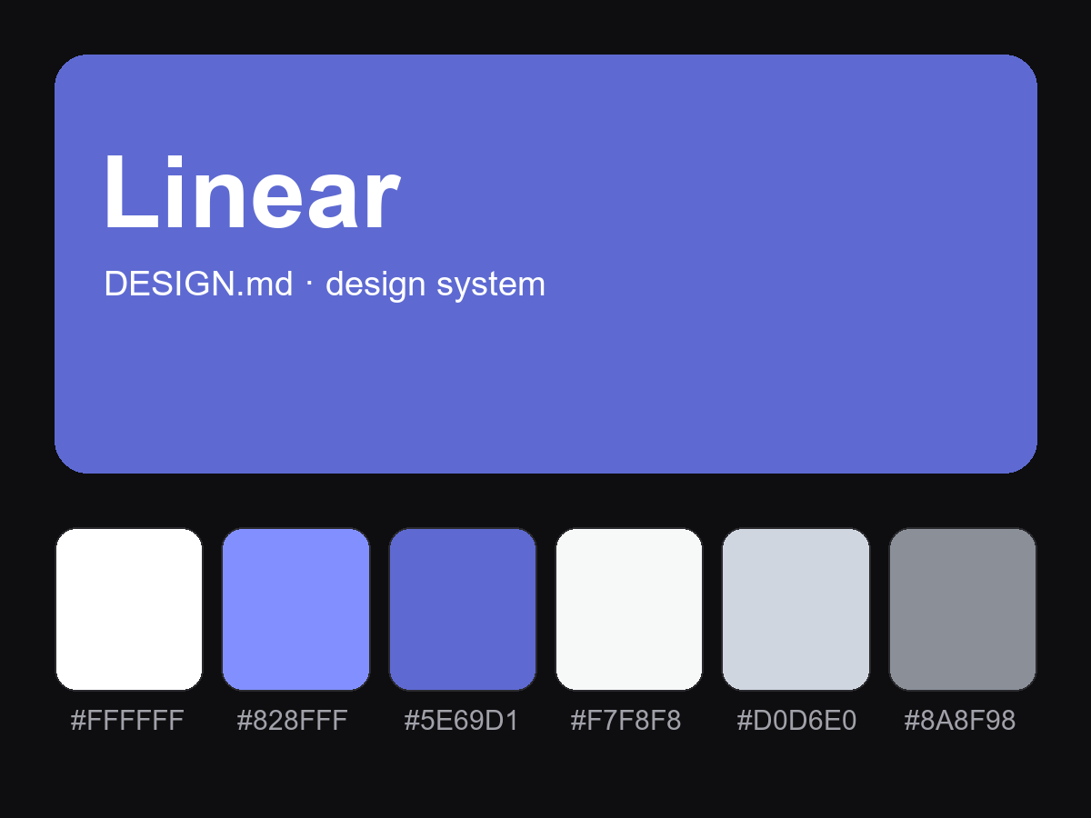 Linear Style Design System (DESIGN.md)