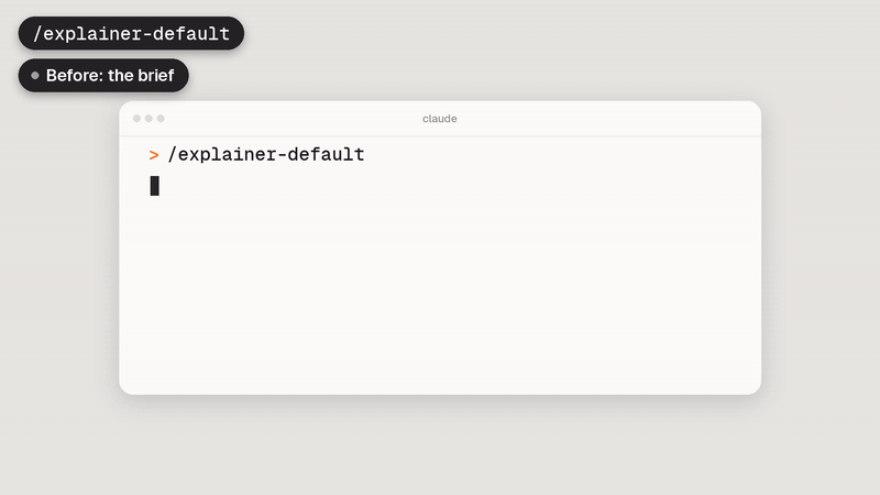 Bart Motion · Clean Product Demo Skill