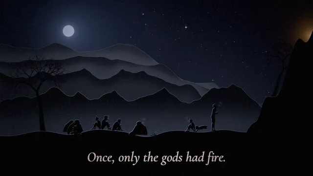 Prometheus Steals Fire: A Greek Myth Animation