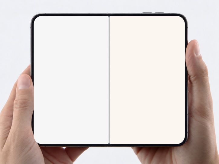 HyperFrames Community · Foldable Phone Dual-Screen Comparison Skill