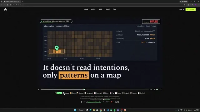 Manga Line Art Interactive Music Video